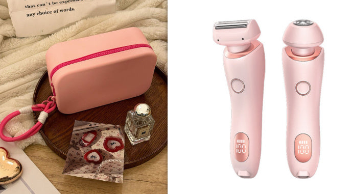 2 In 1 Hair Removal Epilator Rechargeable Hair Trimmer