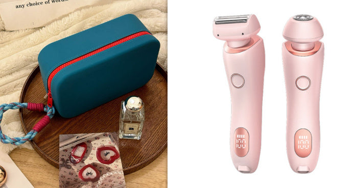 2 In 1 Hair Removal Epilator Rechargeable Hair Trimmer