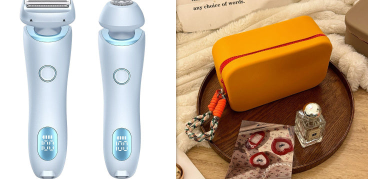 2 In 1 Hair Removal Epilator Rechargeable Hair Trimmer