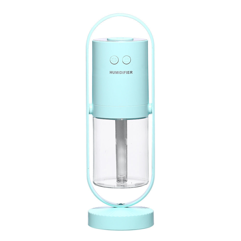 Humidificador de aire USB Magic Shadow para el hogar con luces nocturnas de proyección, generador de niebla ultrasónico para coche, minipurificador de aire para oficina