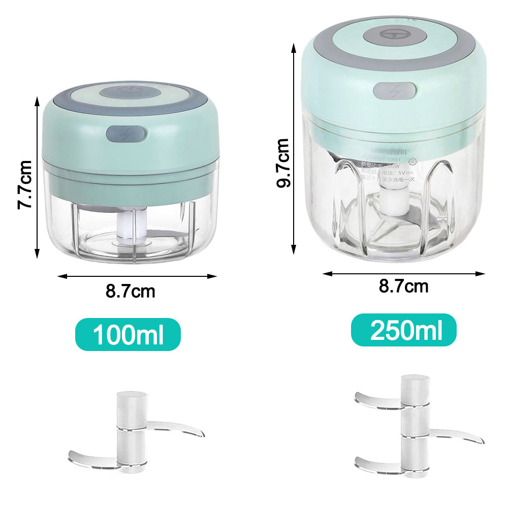 Mini Electric Condiment Chopper USB Charging