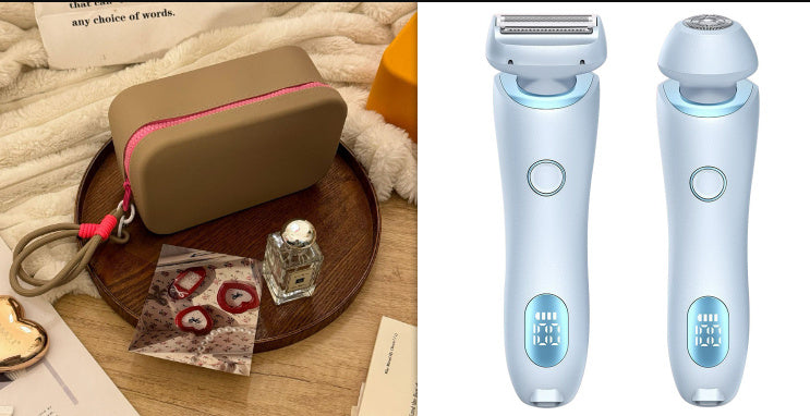 2 In 1 Hair Removal Epilator Rechargeable Hair Trimmer