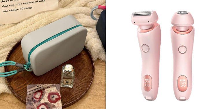 2 In 1 Hair Removal Epilator Rechargeable Hair Trimmer