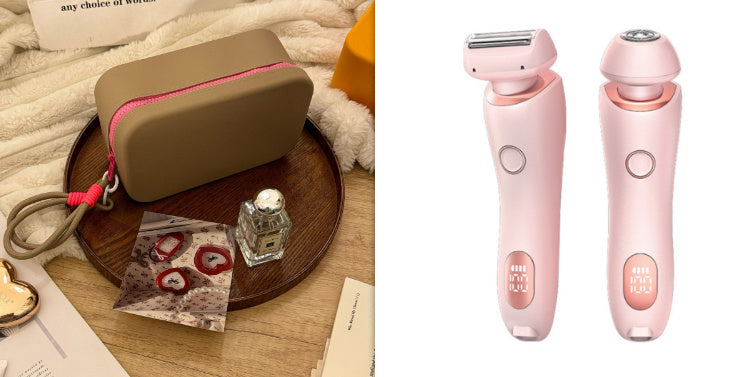 2 In 1 Hair Removal Epilator Rechargeable Hair Trimmer
