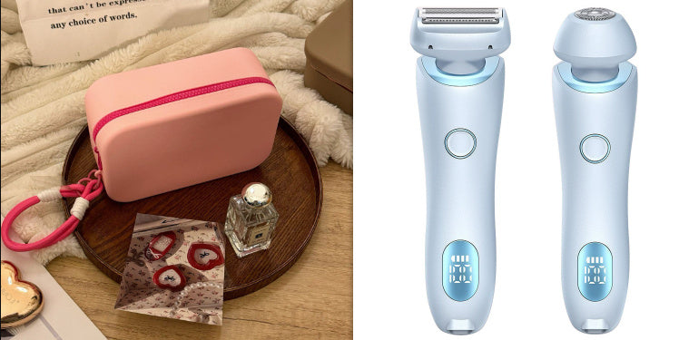 2 In 1 Hair Removal Epilator Rechargeable Hair Trimmer
