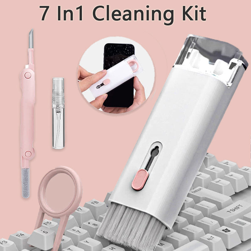 Juego de bolígrafos limpiadores multifuncionales para auriculares Bluetooth, limpiador de teclado, herramientas de limpieza, kit extractor de teclas