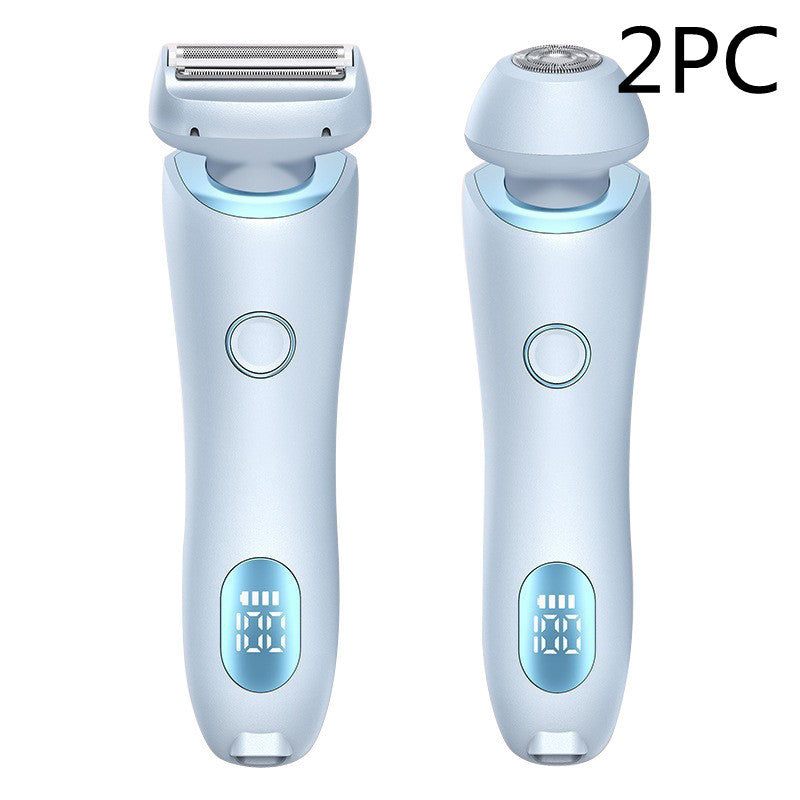 2 In 1 Hair Removal Epilator Rechargeable Hair Trimmer