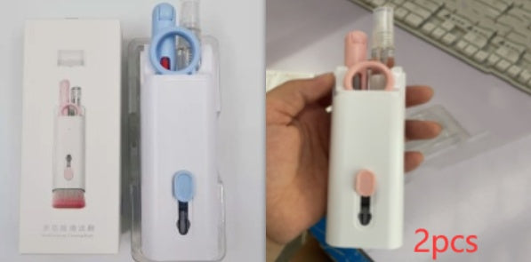Juego de bolígrafos limpiadores multifuncionales para auriculares Bluetooth, limpiador de teclado, herramientas de limpieza, kit extractor de teclas