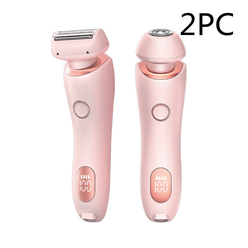 2 In 1 Hair Removal Epilator Rechargeable Hair Trimmer