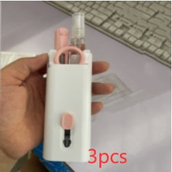 Juego de bolígrafos limpiadores multifuncionales para auriculares Bluetooth, limpiador de teclado, herramientas de limpieza, kit extractor de teclas