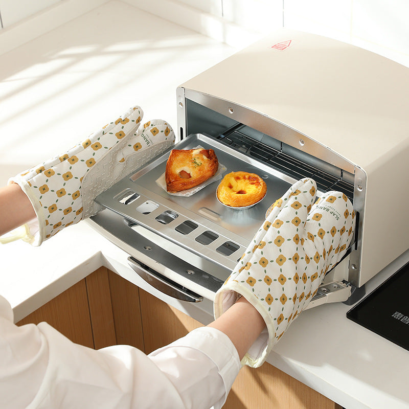 Anti Slip Heat Resistant Oven Mitts