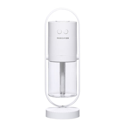 Humidificador de aire USB Magic Shadow para el hogar con luces nocturnas de proyección, generador de niebla ultrasónico para coche, minipurificador de aire para oficina