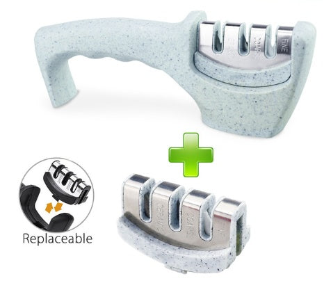 Herramienta de cocina para afilar, diamante, acero de tungsteno, piedra de afilar