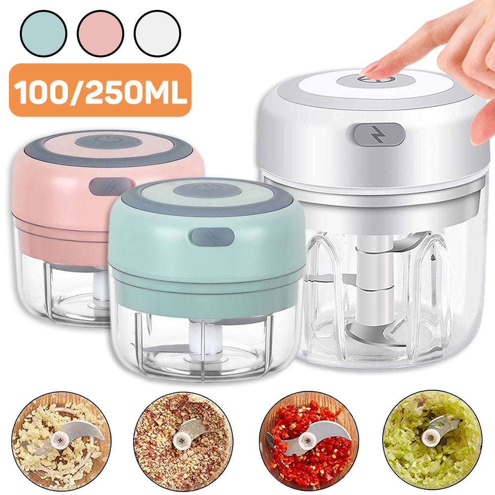 Mini Electric Condiment Chopper USB Charging
