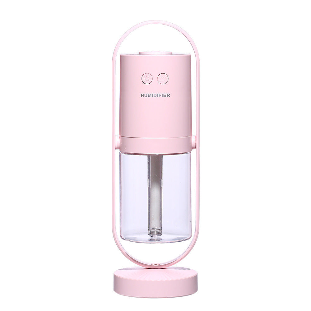 Humidificador de aire USB Magic Shadow para el hogar con luces nocturnas de proyección, generador de niebla ultrasónico para coche, minipurificador de aire para oficina