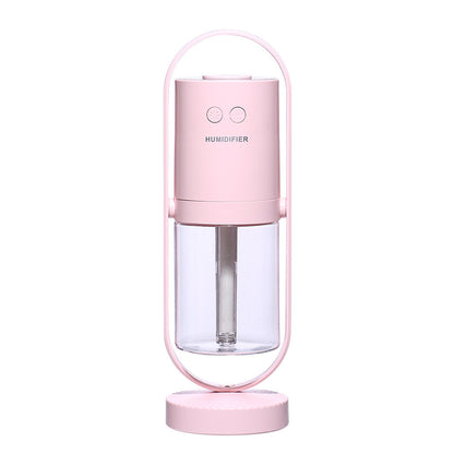 Humidificador de aire USB Magic Shadow para el hogar con luces nocturnas de proyección, generador de niebla ultrasónico para coche, minipurificador de aire para oficina