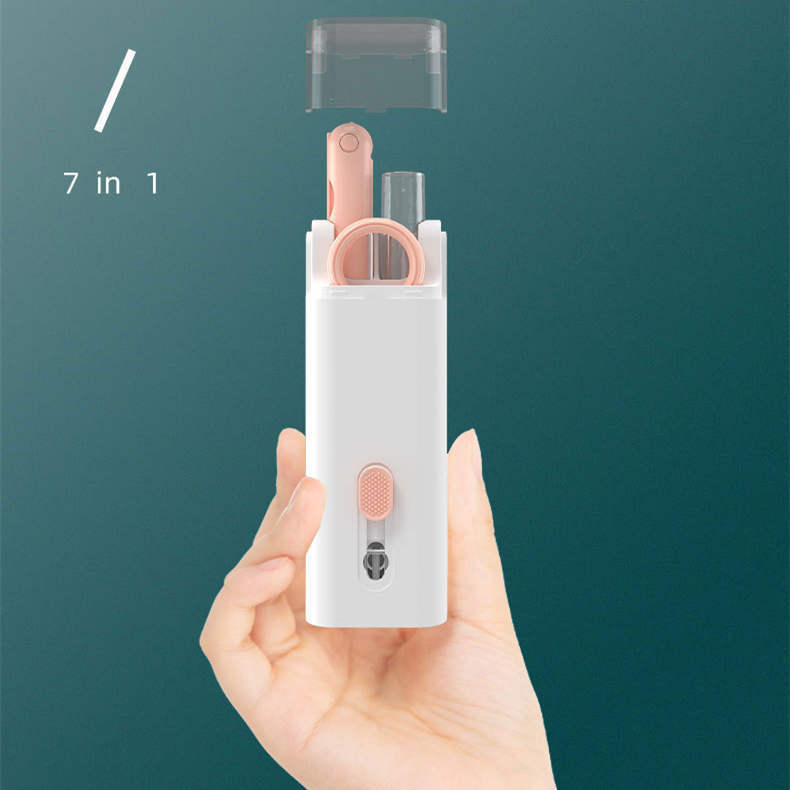 Juego de bolígrafos limpiadores multifuncionales para auriculares Bluetooth, limpiador de teclado, herramientas de limpieza, kit extractor de teclas