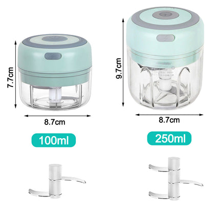 Mini Electric Condiment Chopper USB Charging