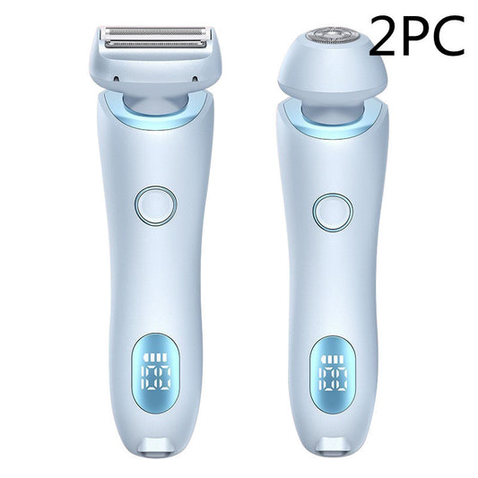 2 In 1 Hair Removal Epilator Rechargeable Hair Trimmer