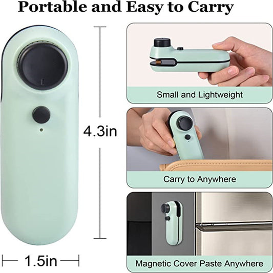 2 In 1 Portable Mini Bag Sealer and Cutter